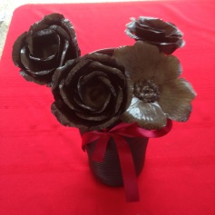 Blacksmith iron roses